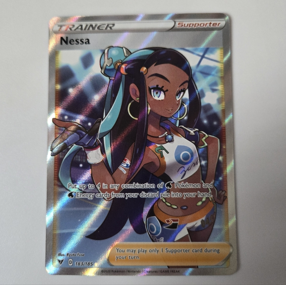 Nessa #183 Pokemon Vivid Voltage Holo Card